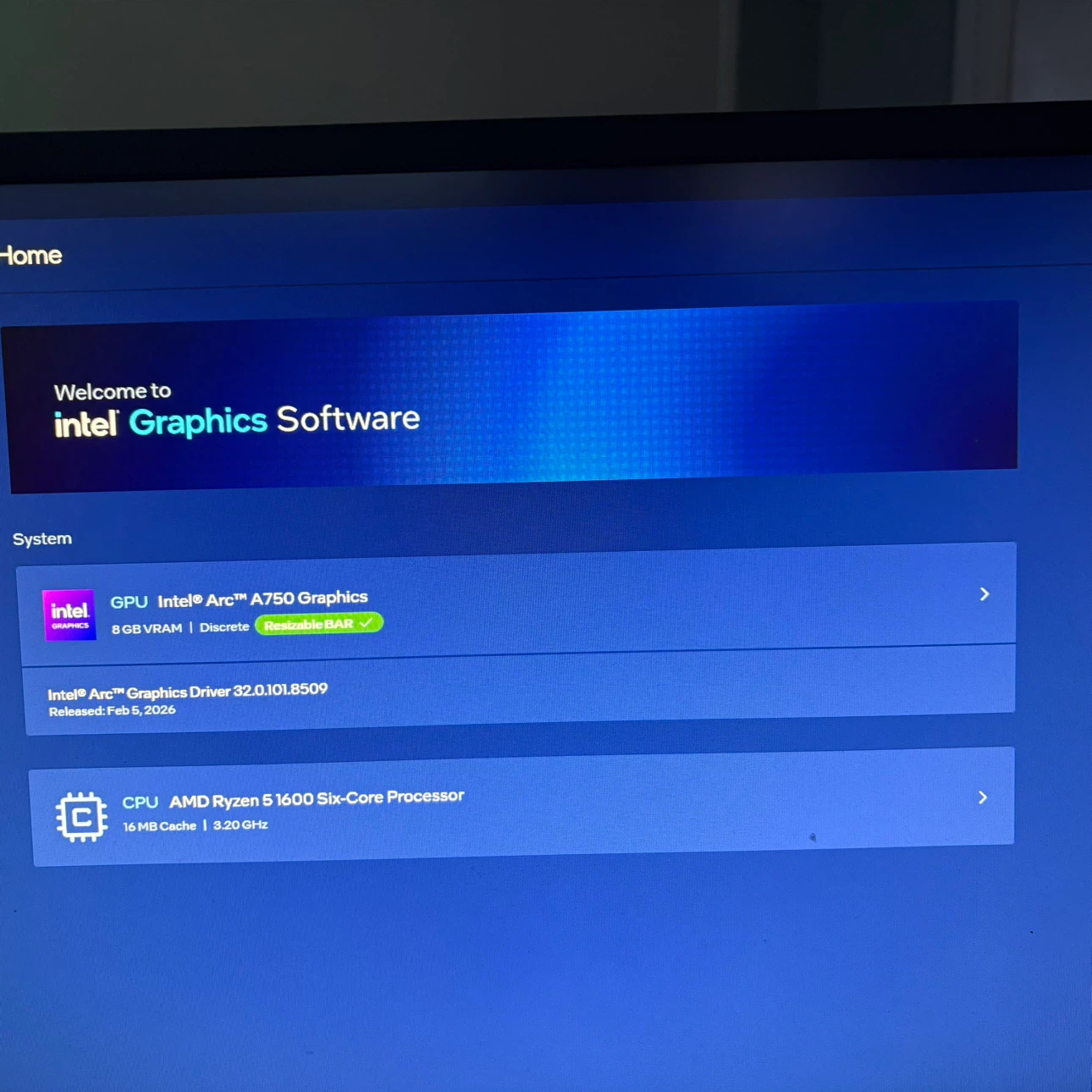 Intel Arc A750 video graphics card - photo 3
