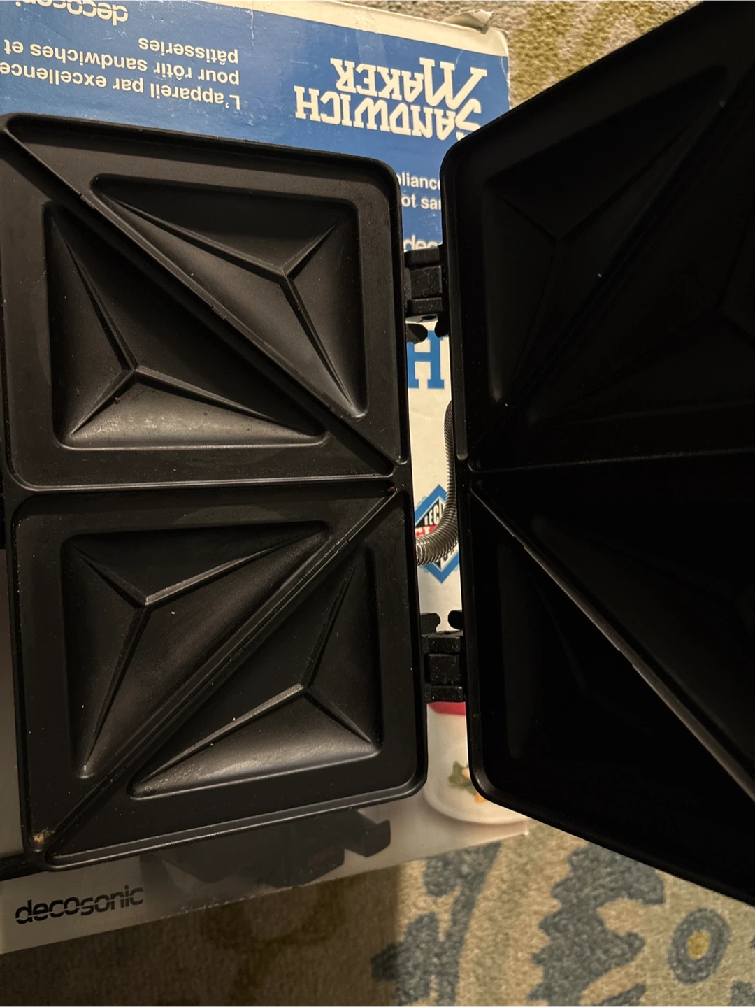Decosonic Sandwich Maker - photo 4