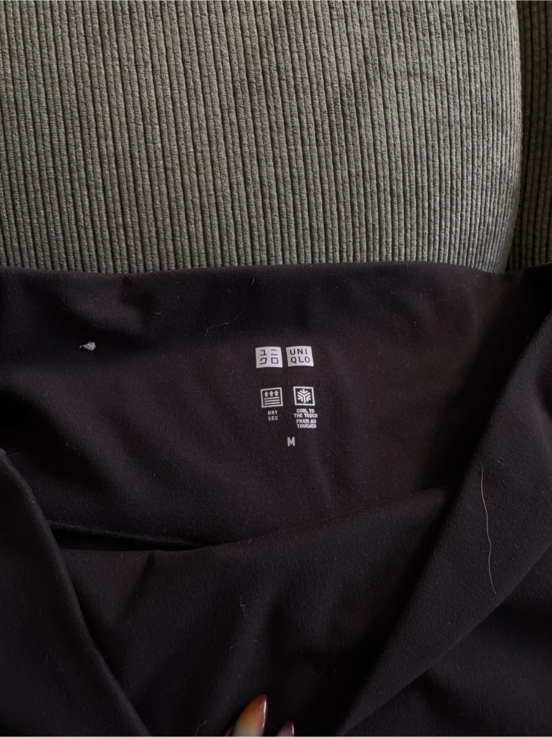 Uniqlo Airism Biker Shorts Black Medium