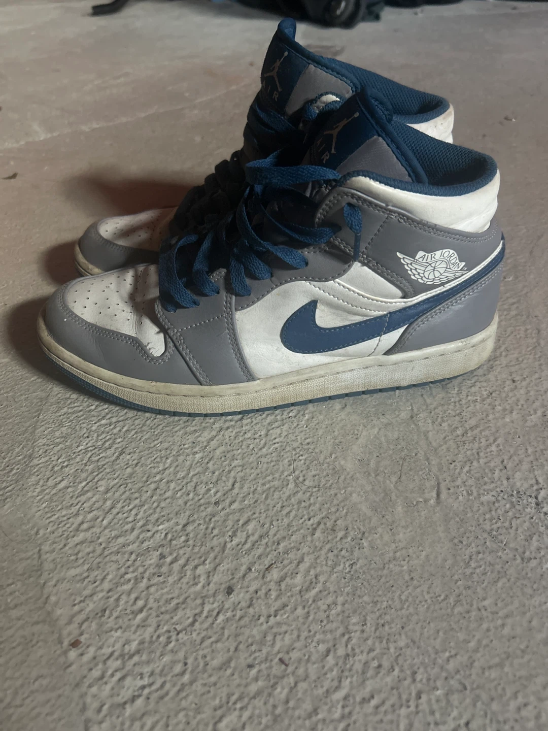Nike Air Jordan 1 Mid True Blue mid - photo 2