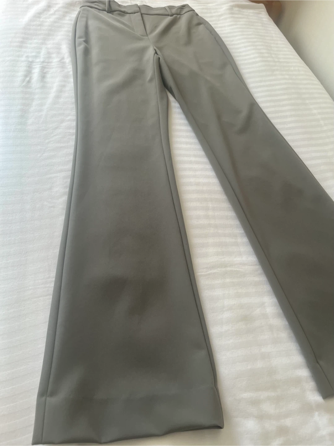 RW&CO. - Gray Flare Dress Pants