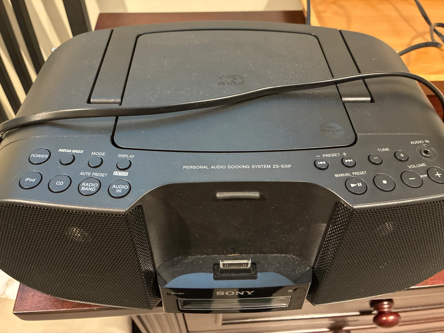Sony Personal Audio Docking System ZS-S3IP