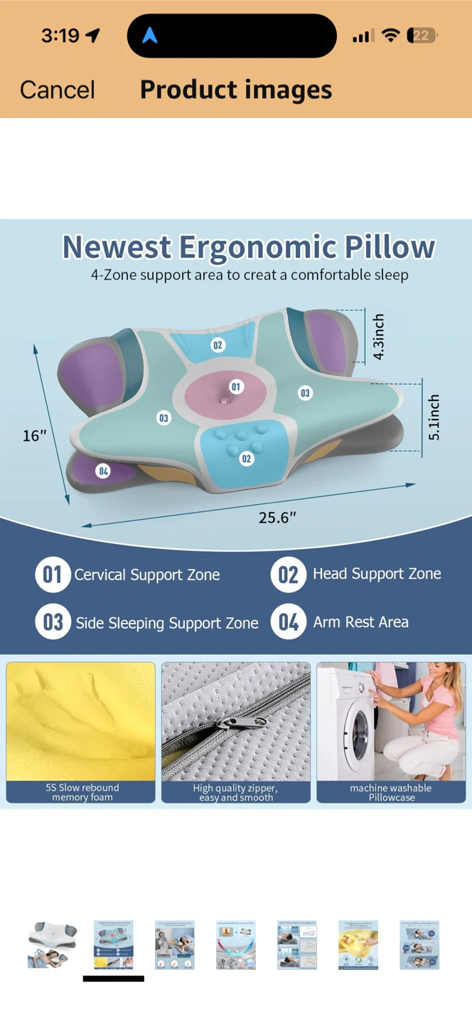 new Pillow for Neck Pain Relief - photo 3