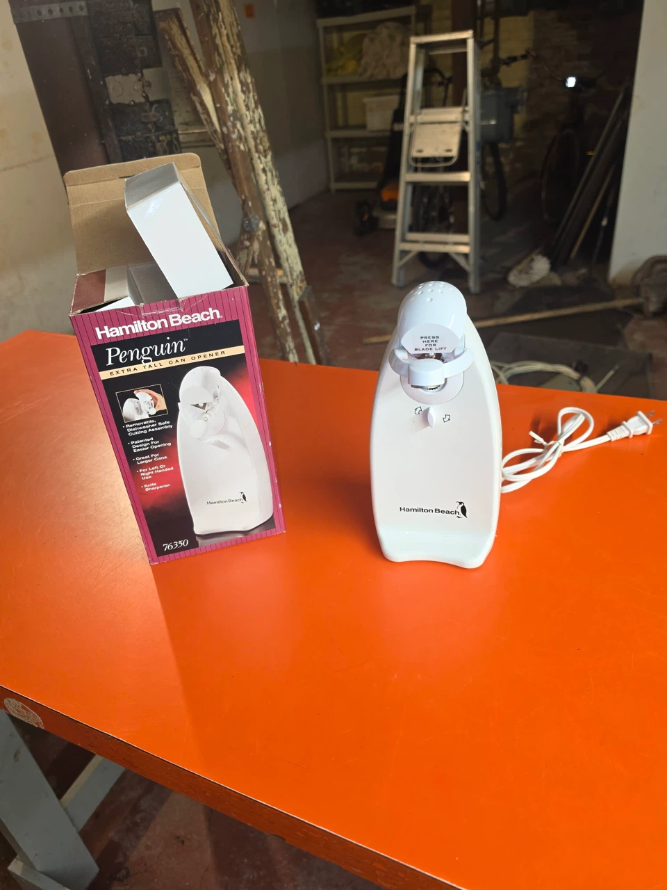 Hamilton Beach Penguin Extra Tall Can Opener