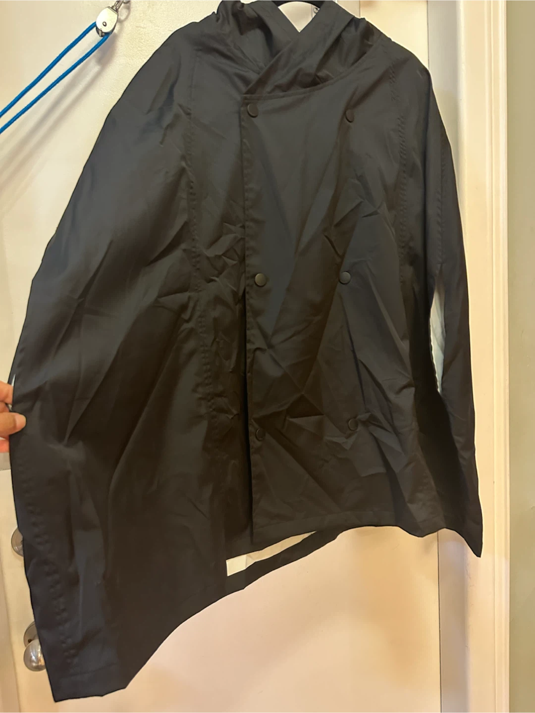 Roots Canada Black Rain Poncho