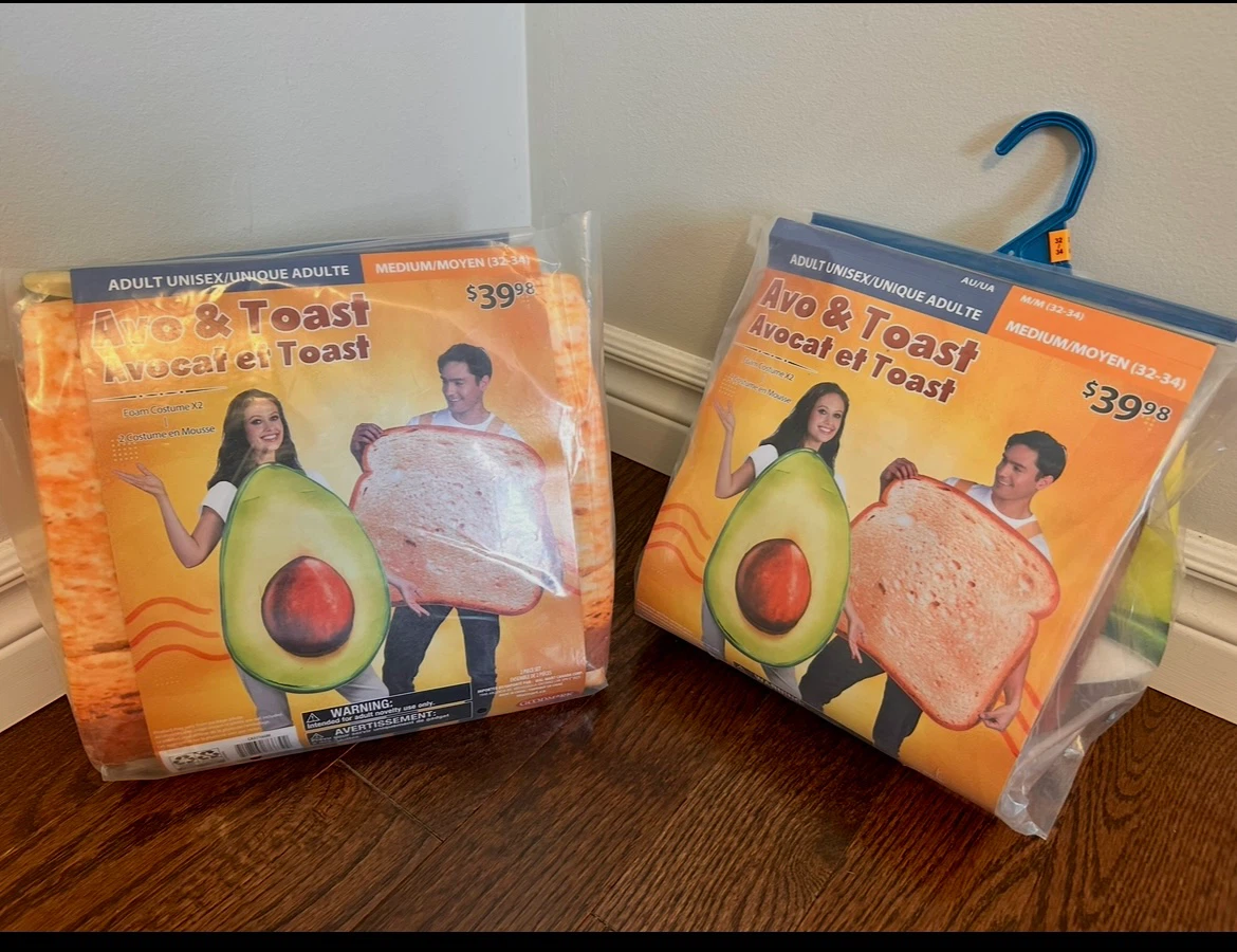 Avo & Toast Adult Unisex Costume Set - photo 2