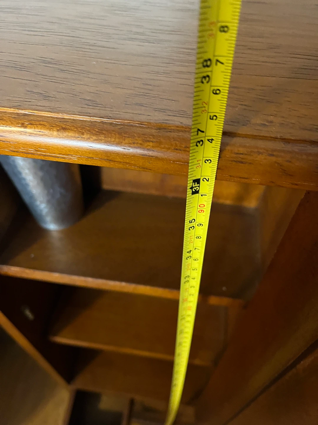 Wooden Narrow Cabinet with Drawers - photo 5
