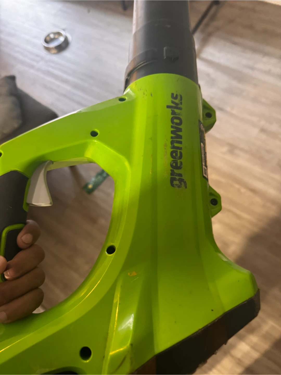 Greenworks Cordless Leaf Blower - photo 2
