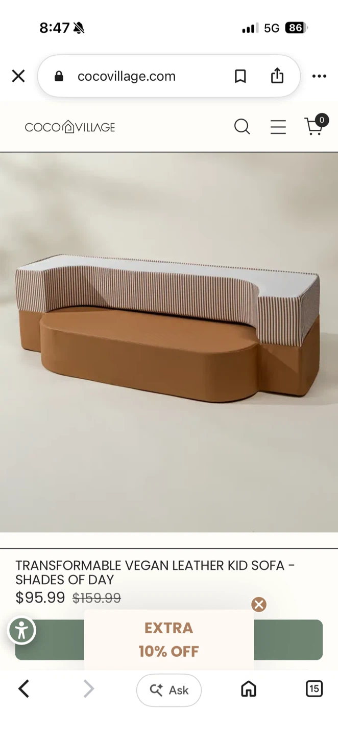 Coco Village Kid Sofa - photo 2