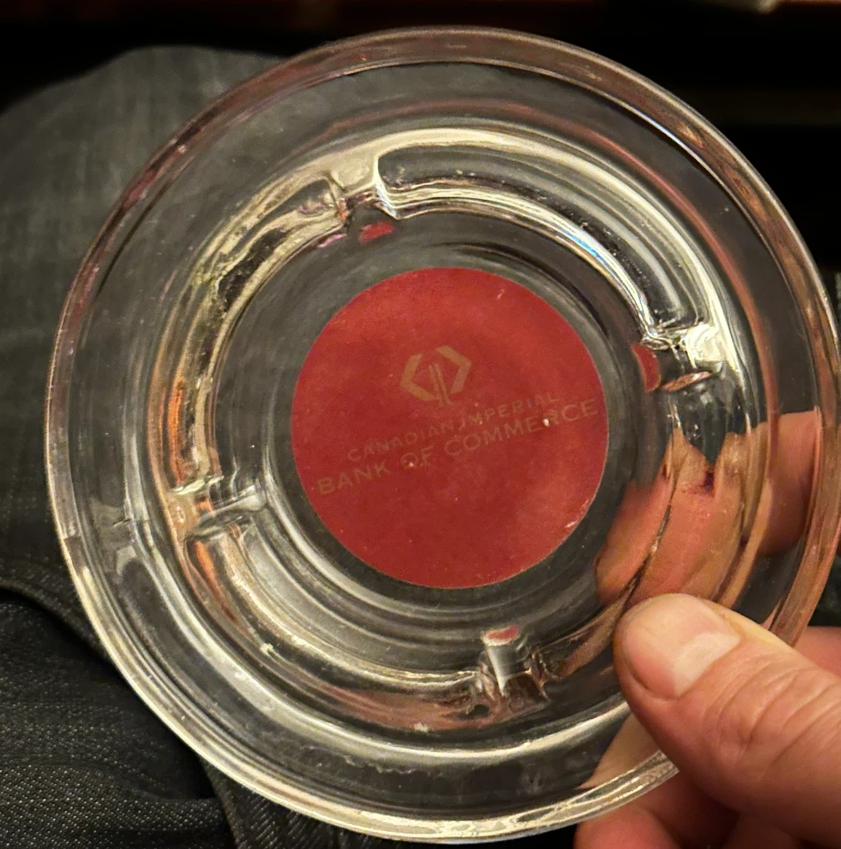 1960s CIBC Bank Ashtray