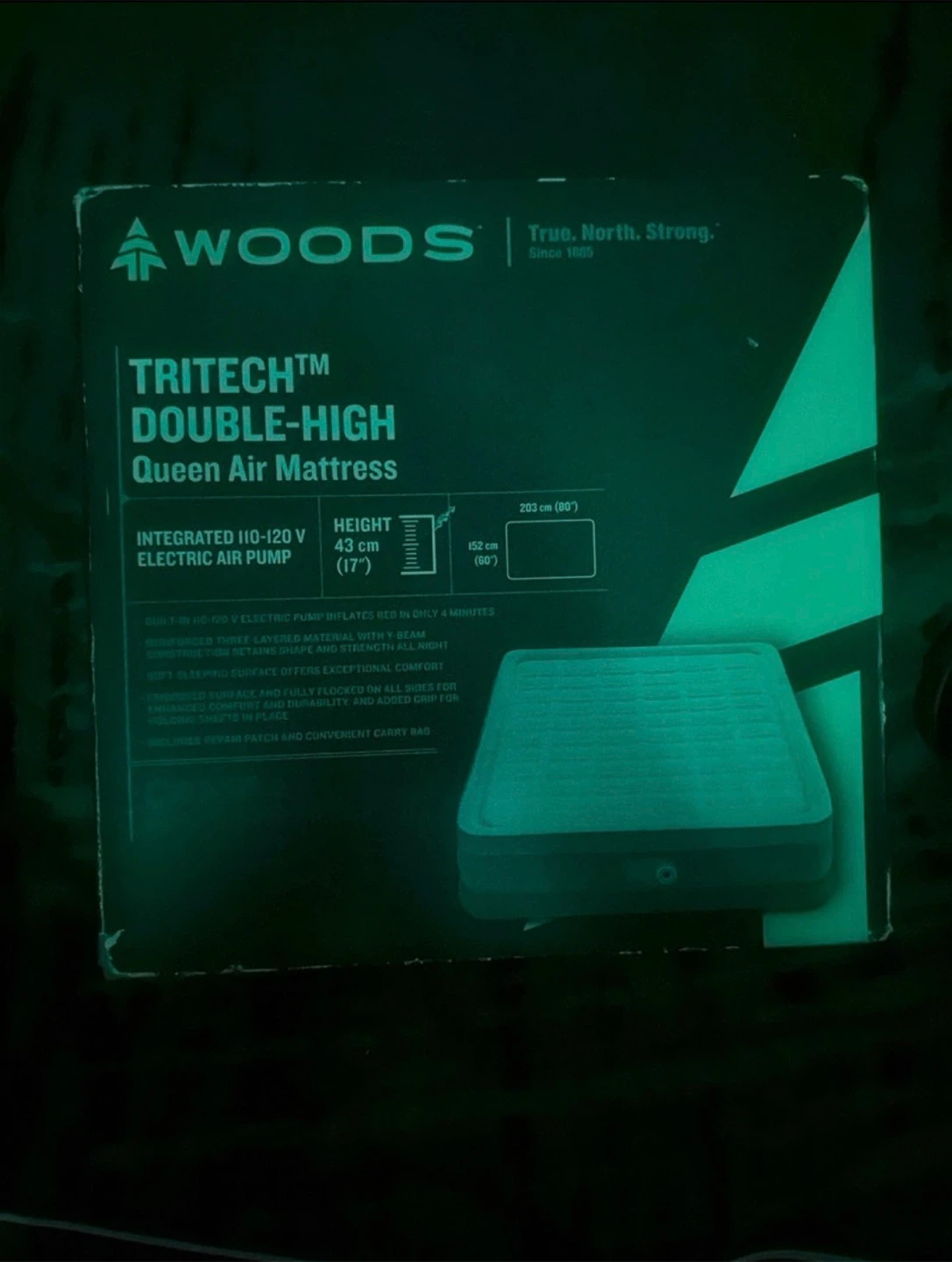Woods Tritech Double-High Queen Air Mattress - photo 3