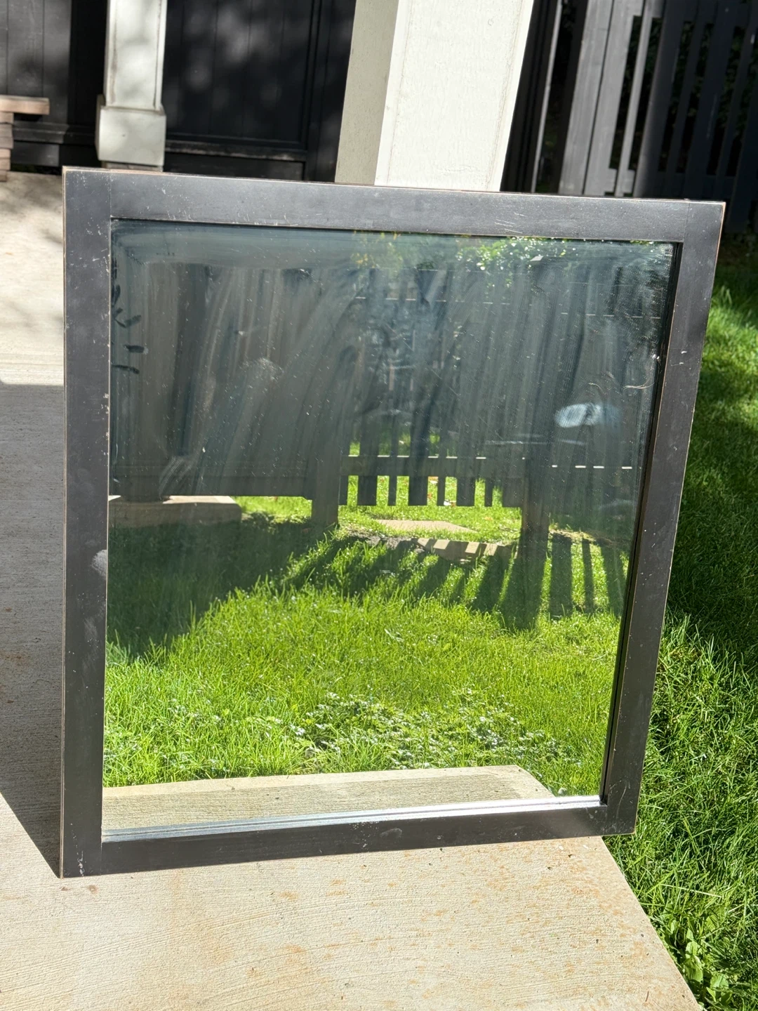 Wooden Frame Mirror