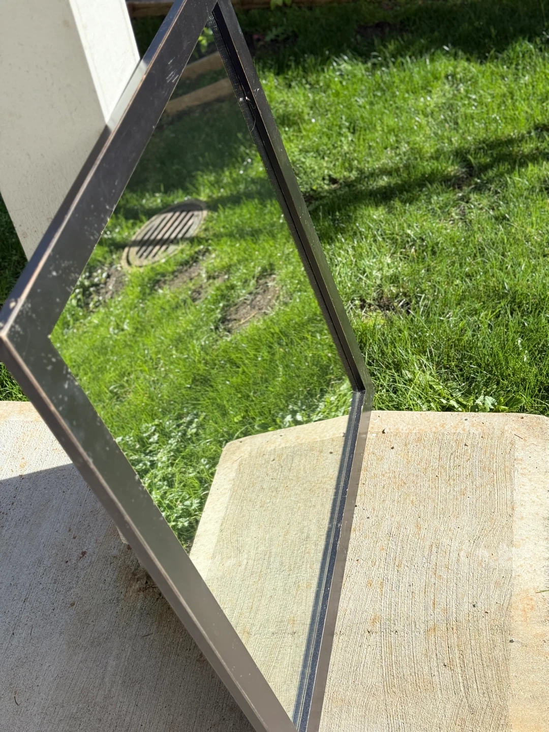 Wooden Frame Mirror - photo 2