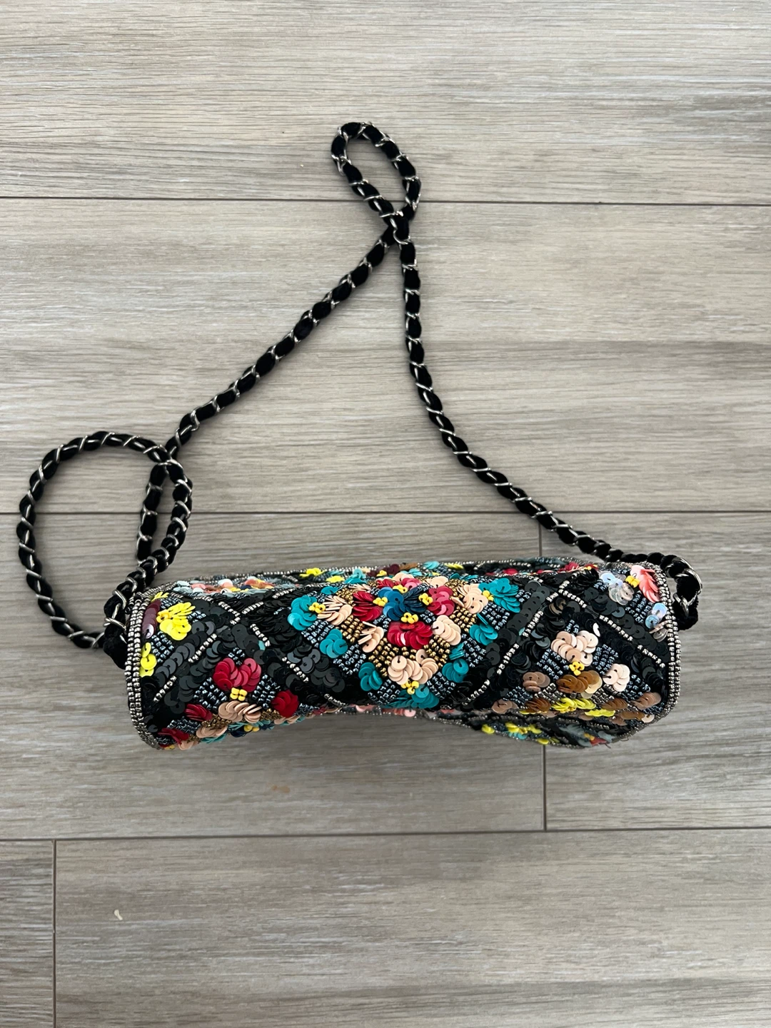 Anthropologie Multicolor Sequin Crossbody Bag - photo 2