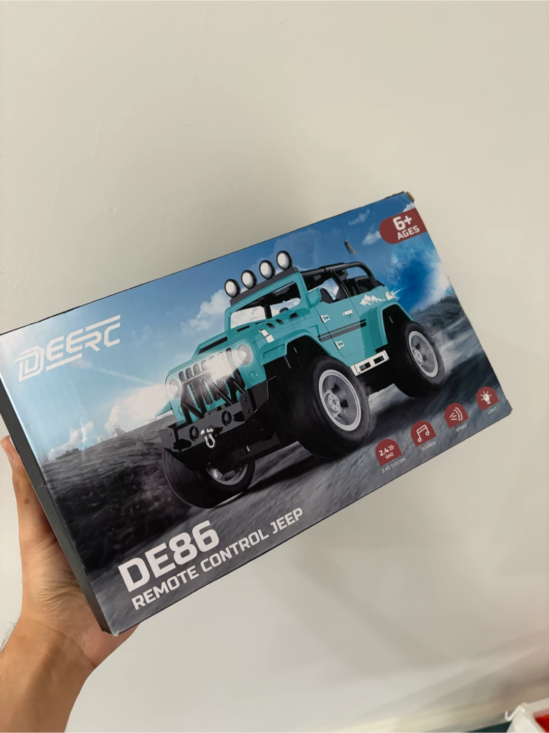 DEERC DE86 Remote Control Jeep RC Car