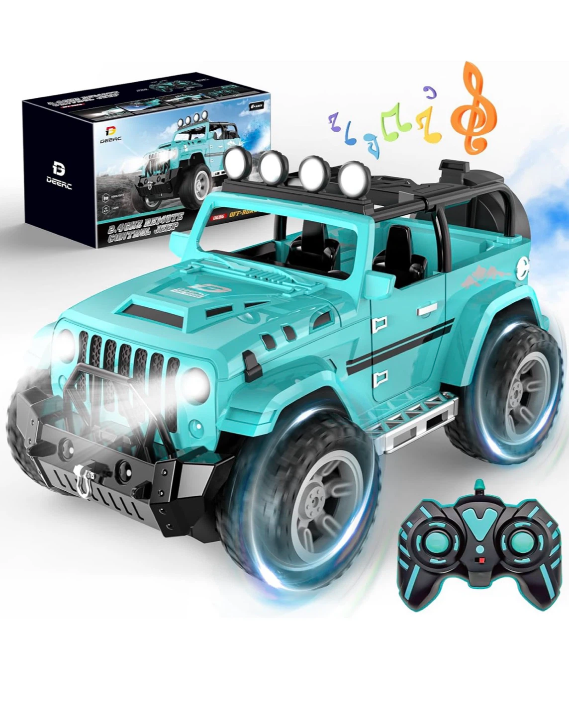 DEERC DE86 Remote Control Jeep RC Car - photo 3