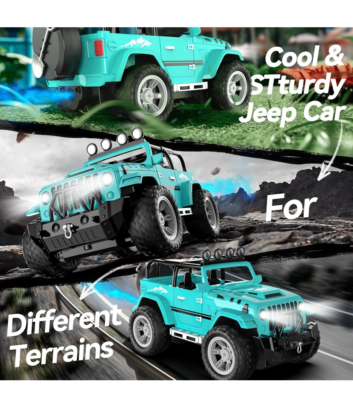 DEERC DE86 Remote Control Jeep RC Car - photo 4