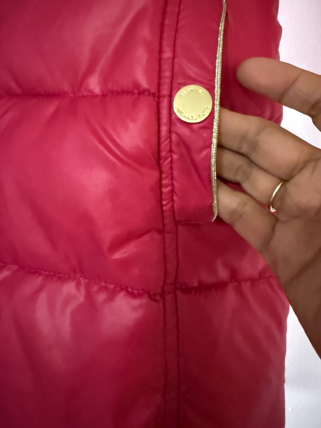 Michael Kors Girls Puffer Jacket Hot Pink - photo 3