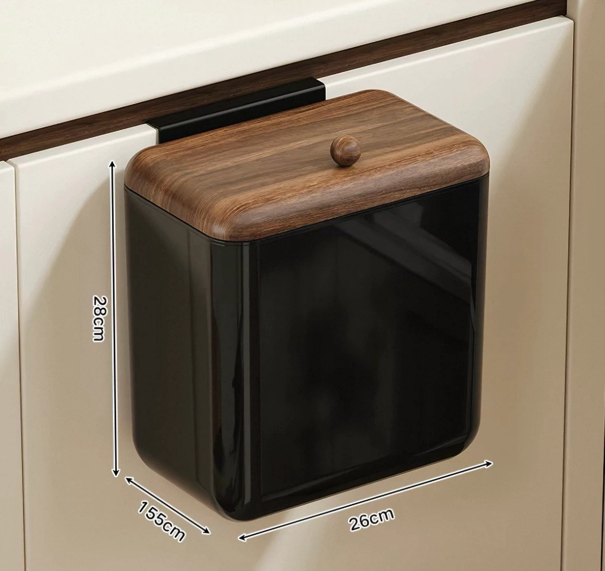 Over-the-Cabinet Kitchen Waste Bin - photo 2