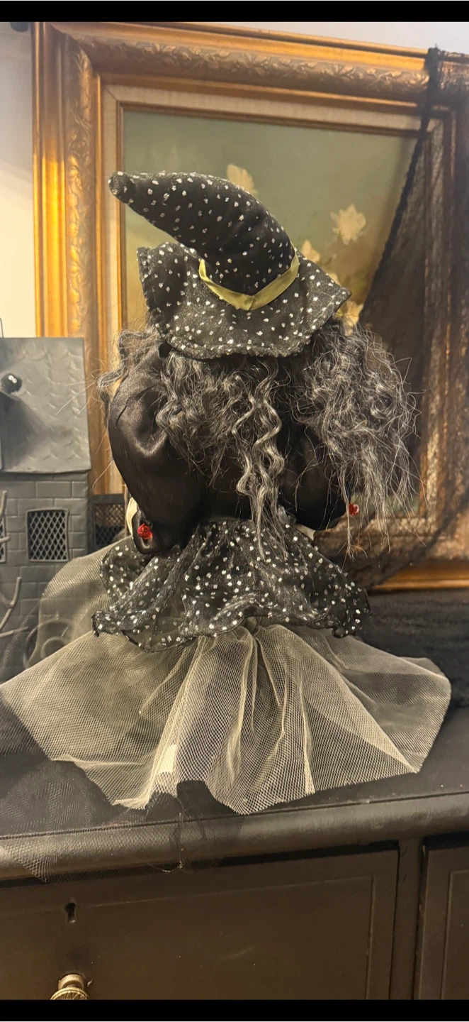 Decorative Halloween Witch Doll - photo 3