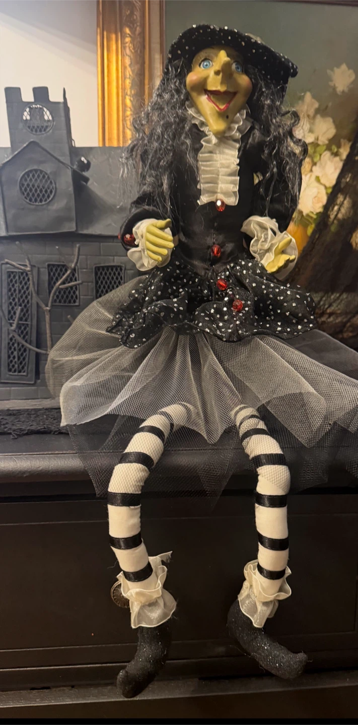 Decorative Halloween Witch Doll - photo 5