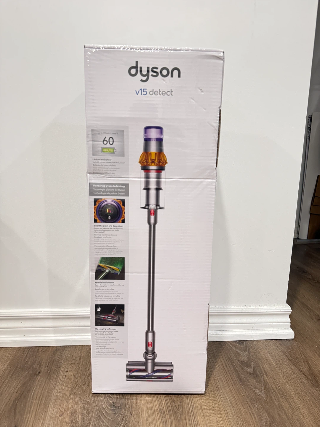 BNIB Dyson V15 Detect Cordless Vacuum - photo 2