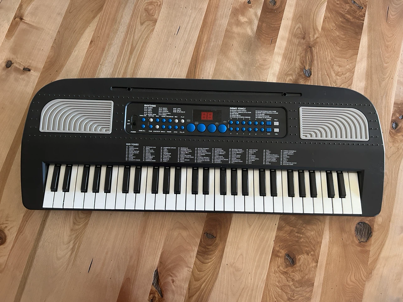 Digital Keyboard 61 keys with Power Adapter
