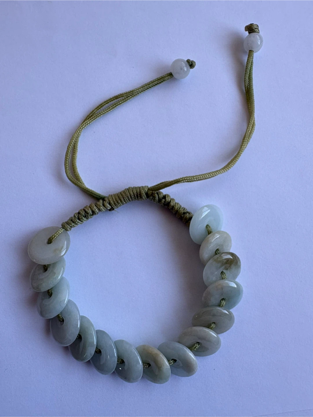 Natural Jade Donut Bracelet - photo 4