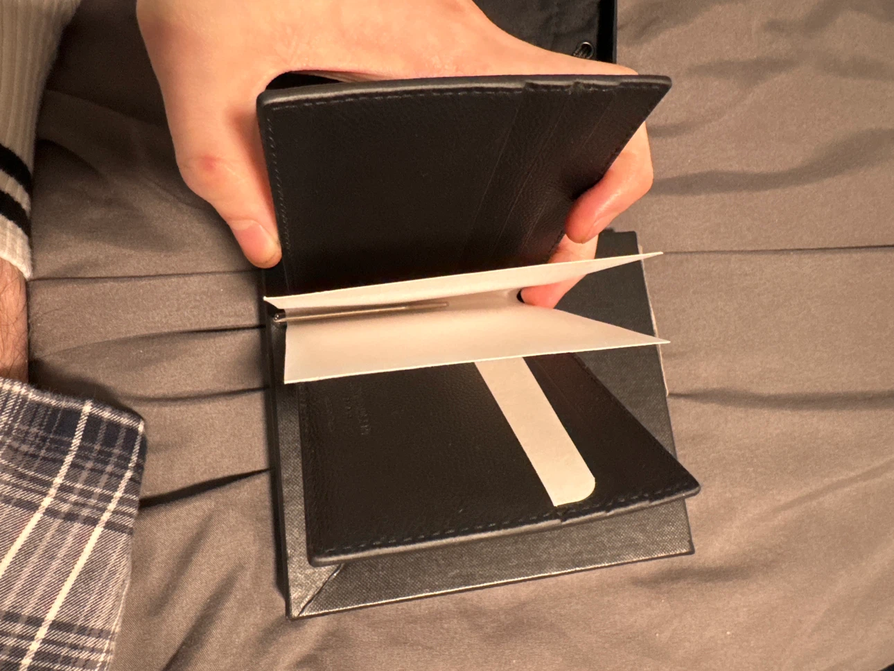 Saint Laurent Paris Bill Clip Wallet - photo 3