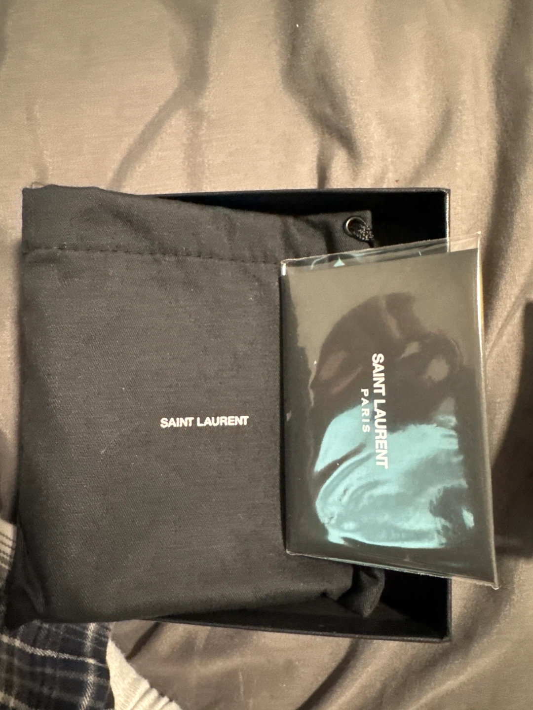 Saint Laurent Paris Bill Clip Wallet - photo 4