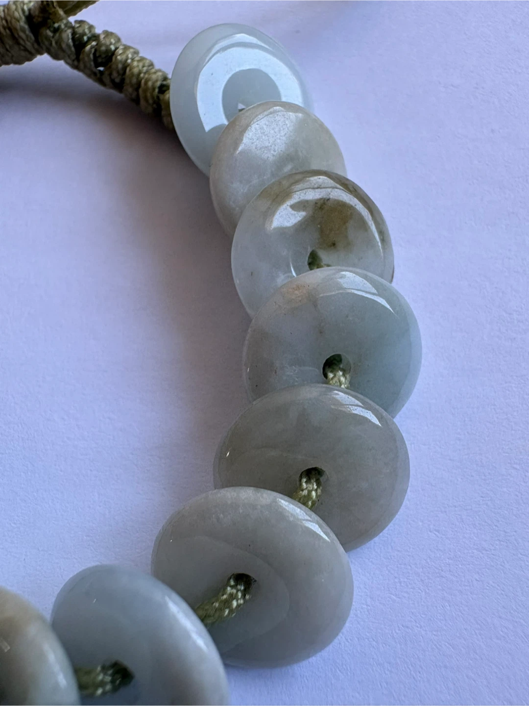 Natural Jade Donut Bracelet - photo 2