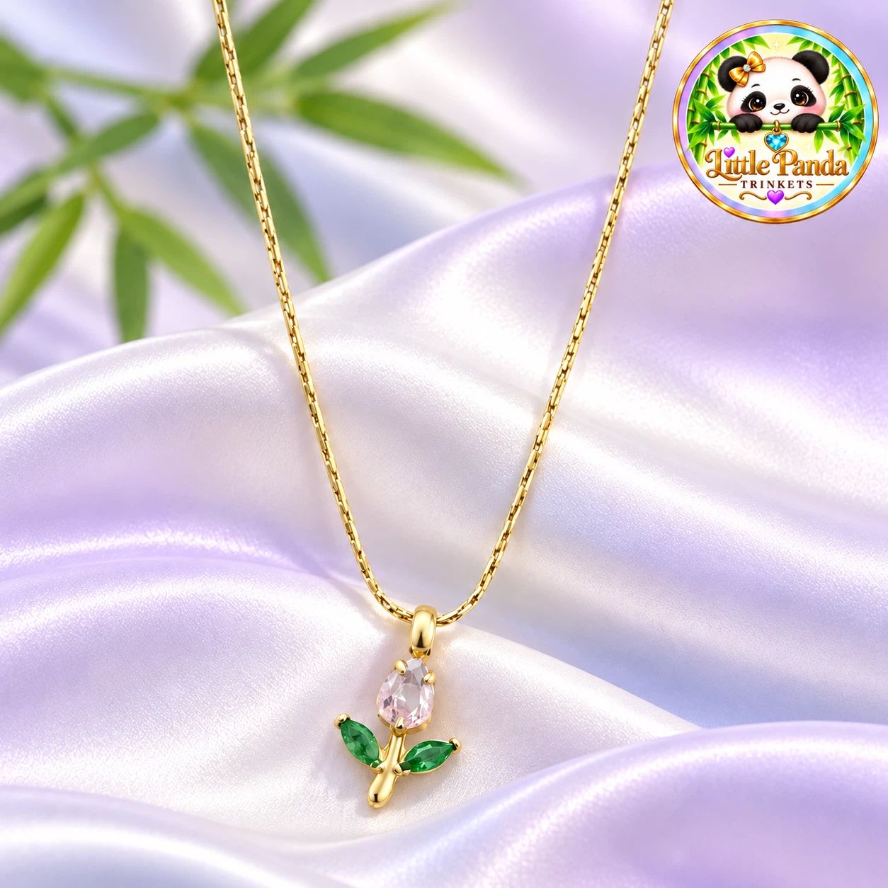 Little Panda Trinkets gold-tone anti tranish jewelry - photo 5