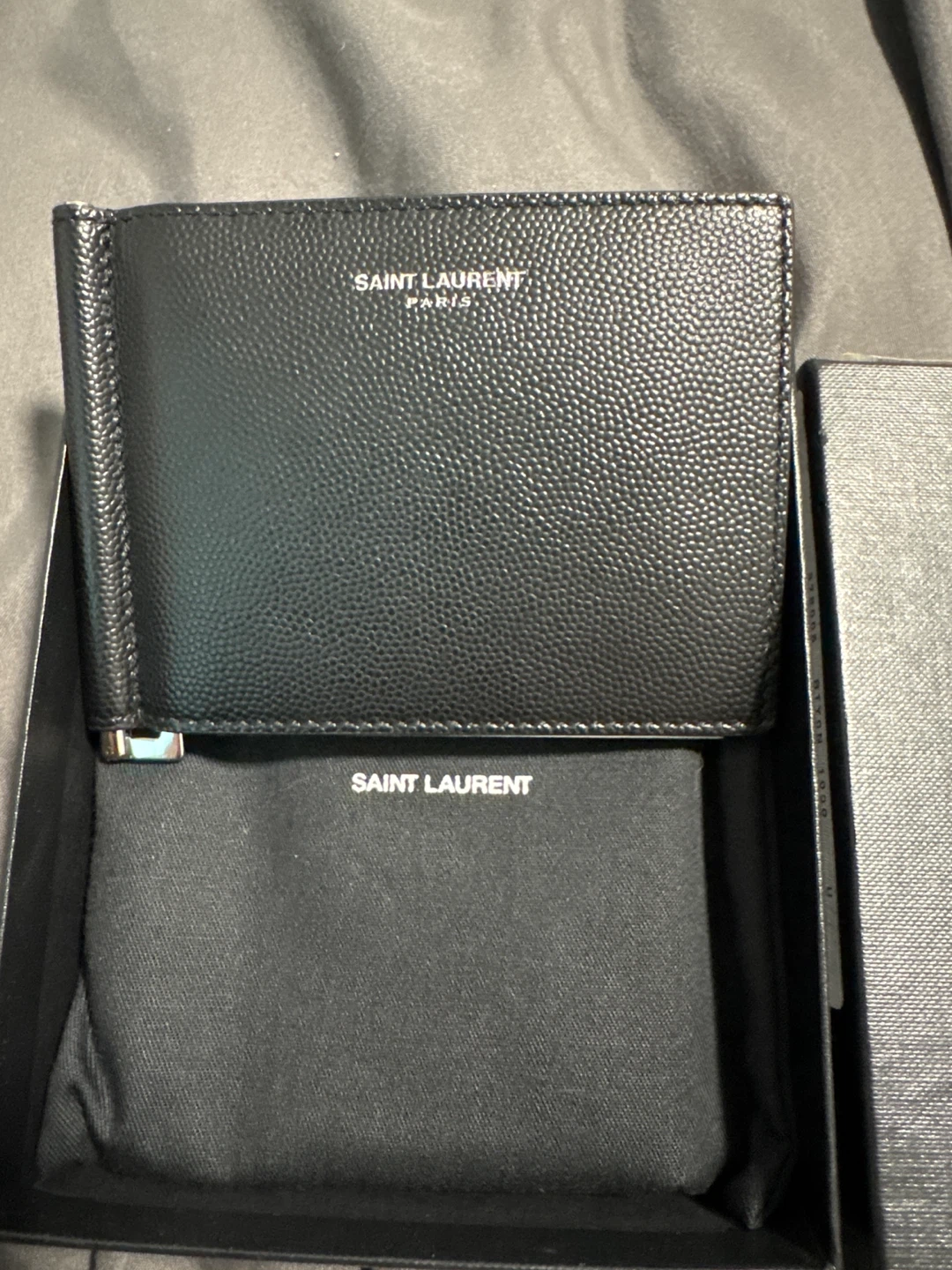 Saint Laurent Paris Bill Clip Wallet