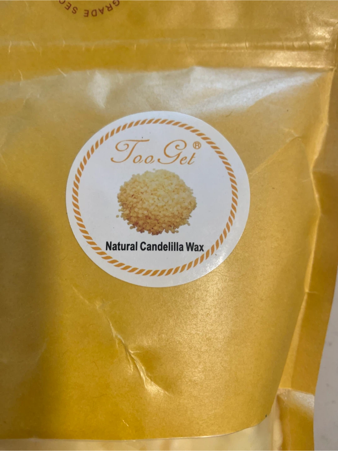 Natural Candelilla Wax Pellets 400g - photo 4