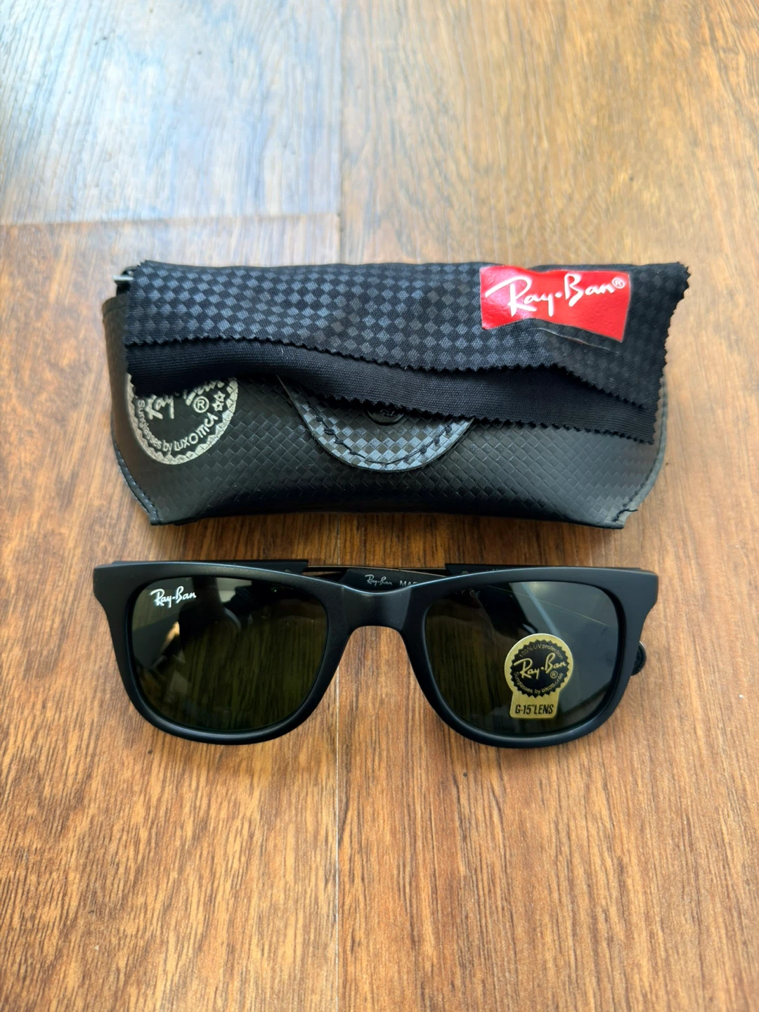 Ray-Ban Matte Black Sunglasses - photo 2