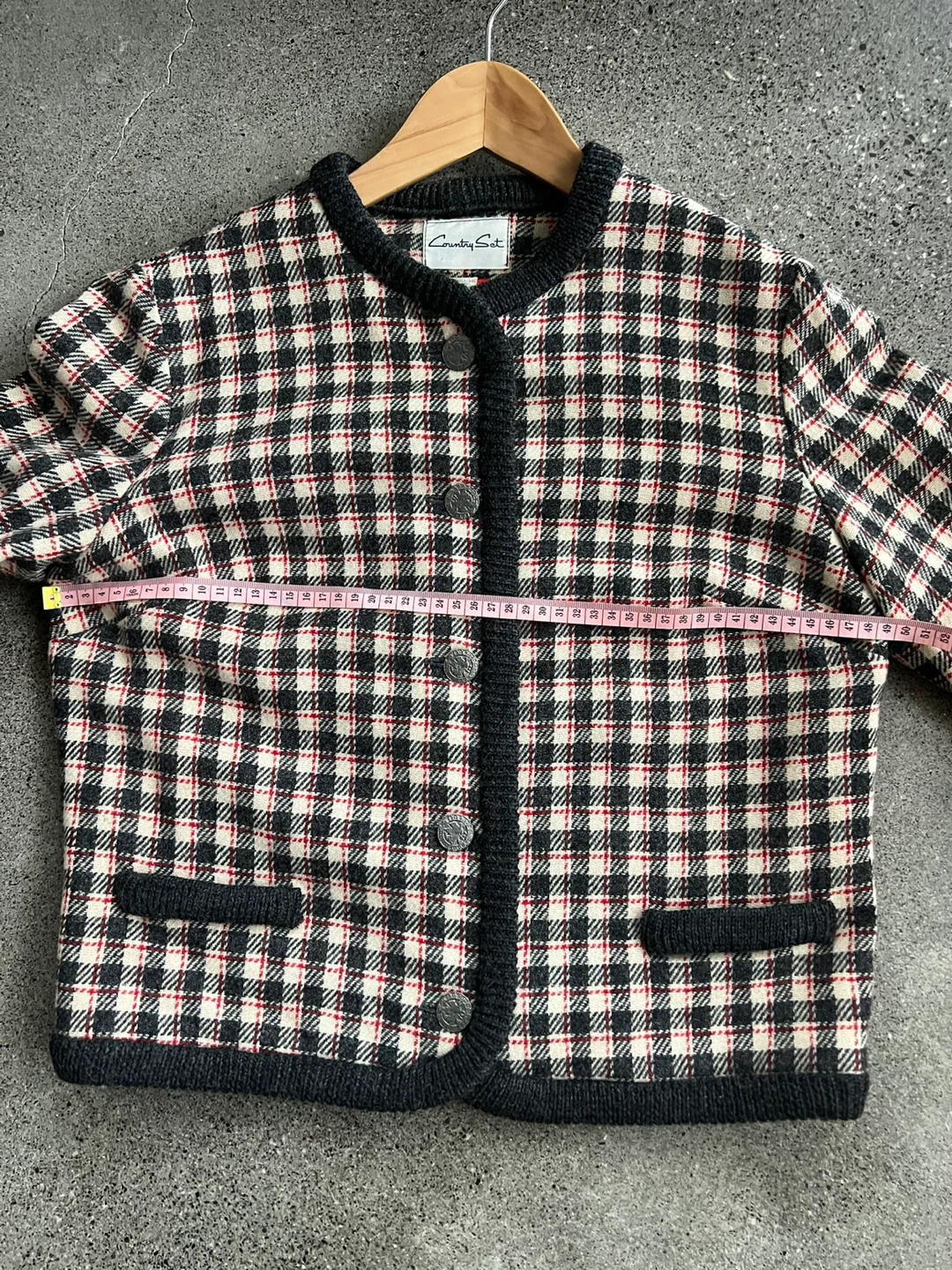 Vintage Country Set Plaid Skirt Suit Set - photo 2