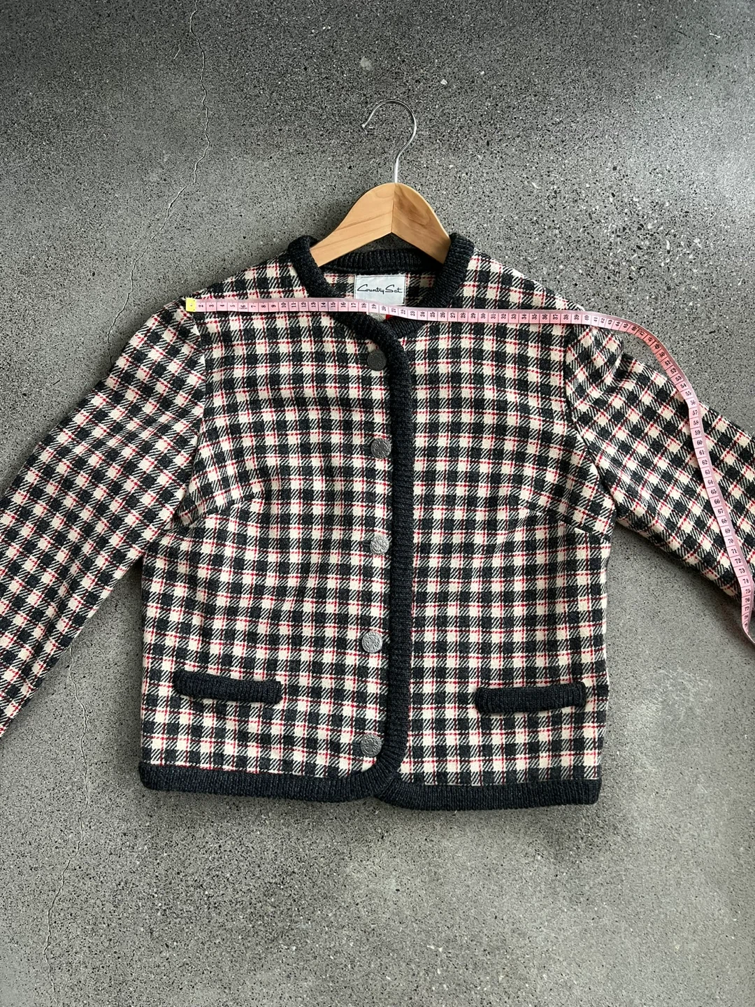 Vintage Country Set Plaid Skirt Suit Set - photo 4