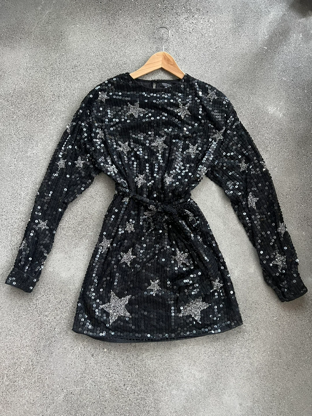 Nasty Gal Sequin Star Dress