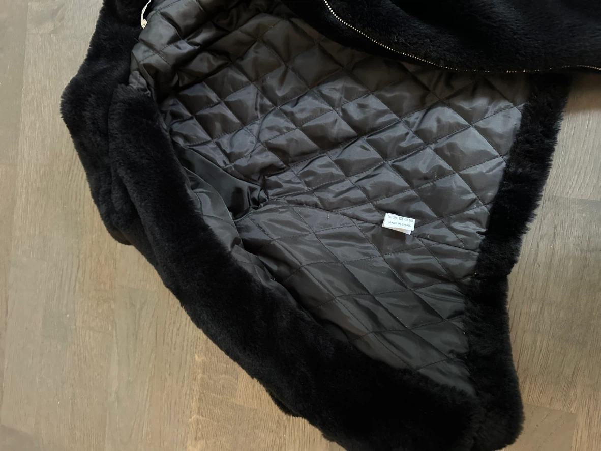 Mimosa Beauty Black Faux Fur Jacket - photo 3