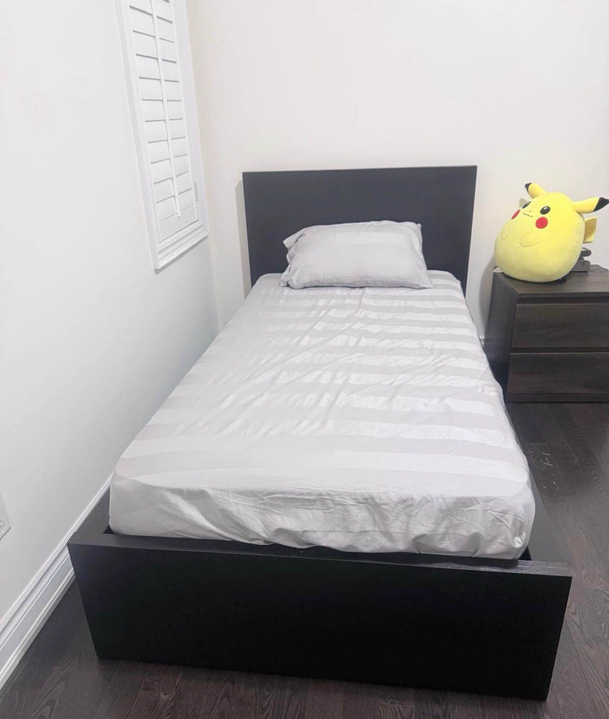 IKEA MALM Single Bed with Mattress