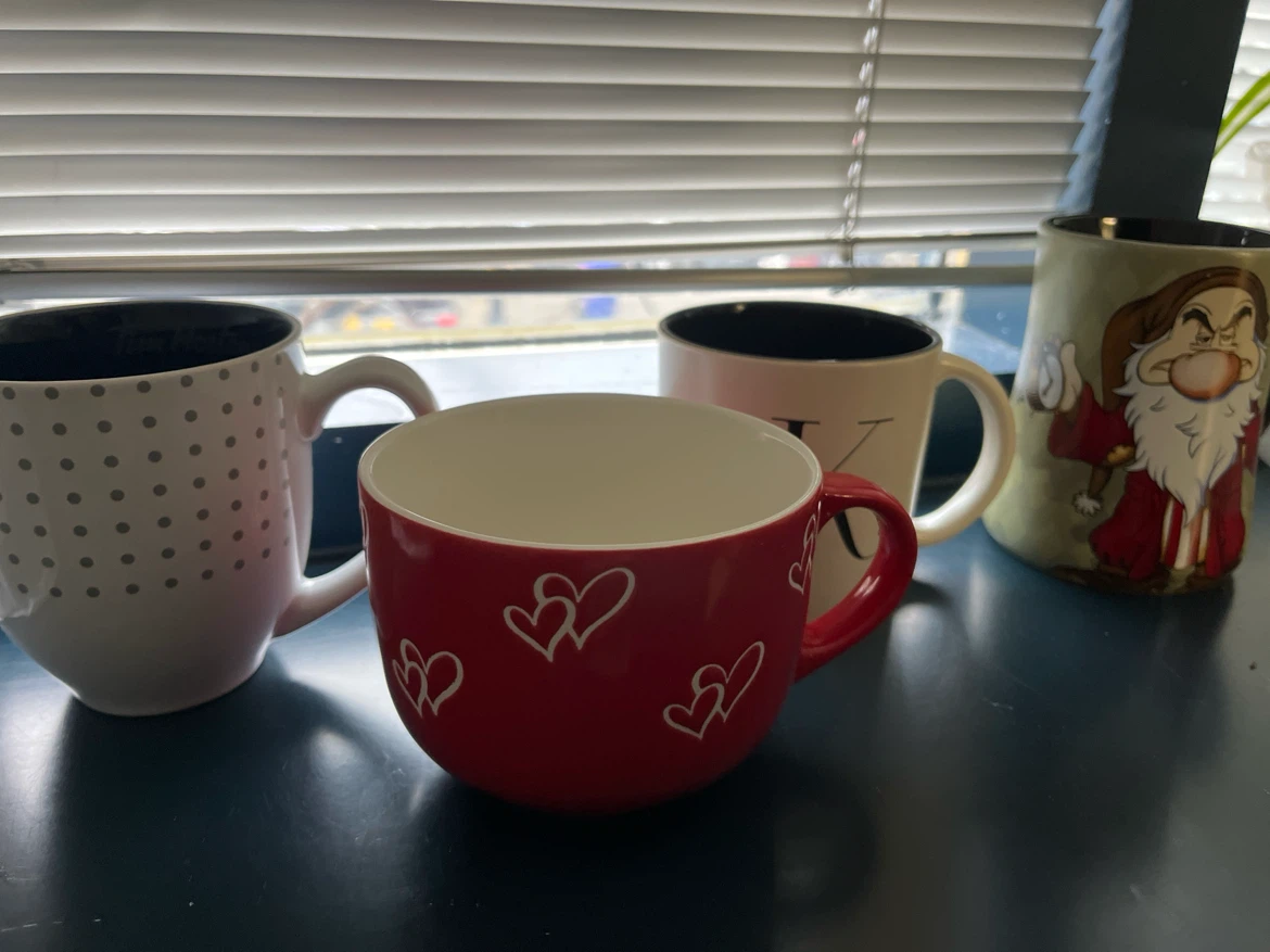 Set of 4 Assorted Coffee Mugs -all for $15 - photo 2