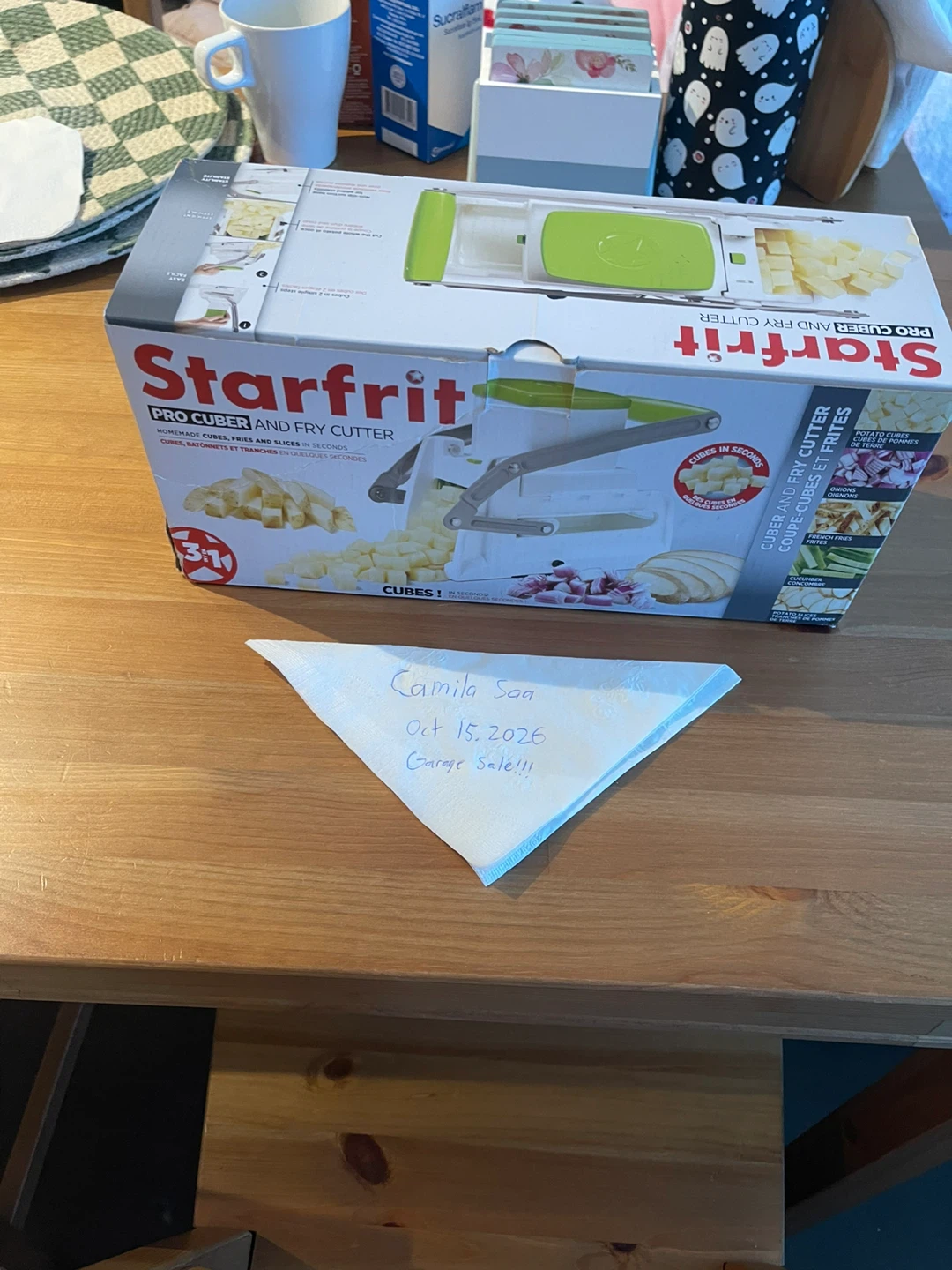 Starfrit Pro Cuber and Fry Cutter