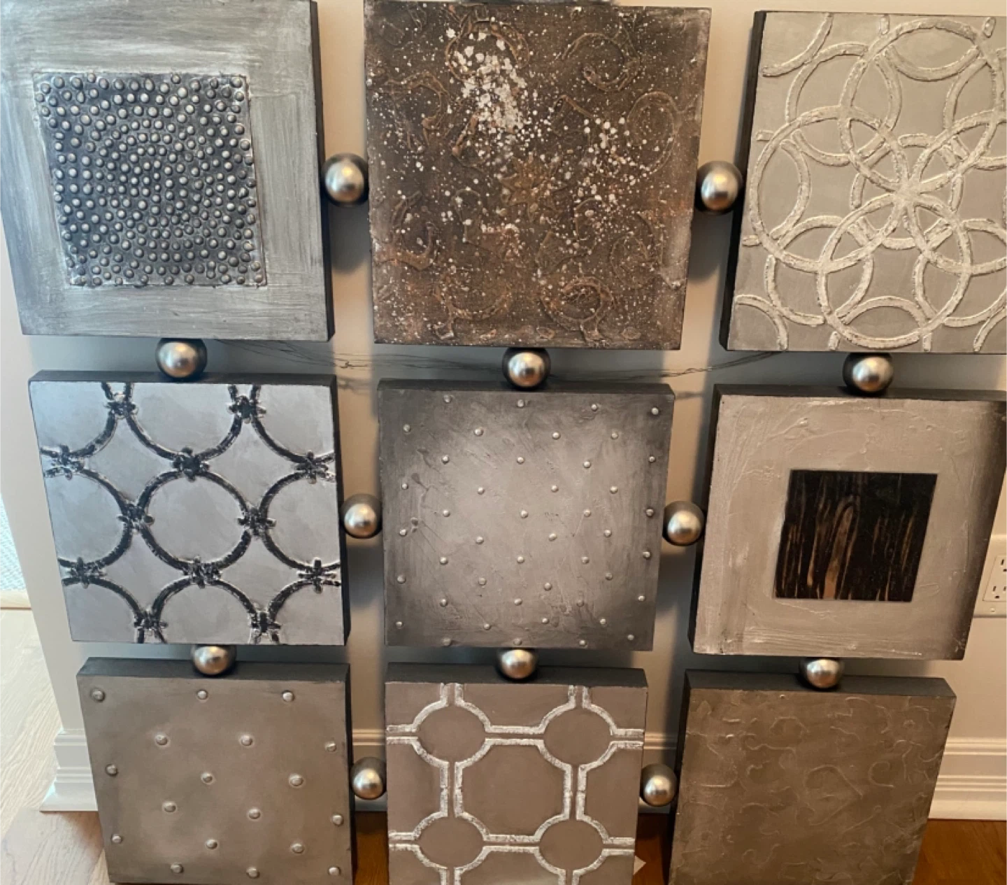 Industrial Style Wall Art Panel