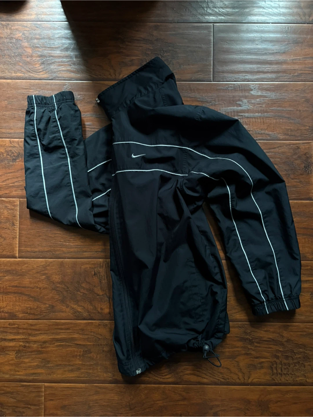 Vintage Nike y2k mini swoosh windbreaker track top L