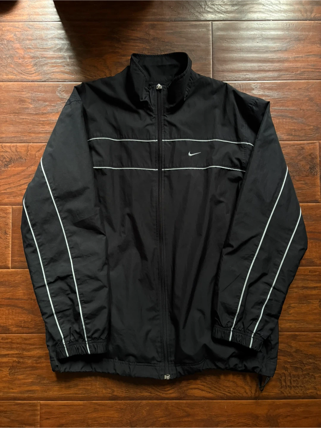 Vintage Nike y2k mini swoosh windbreaker track top L - photo 2