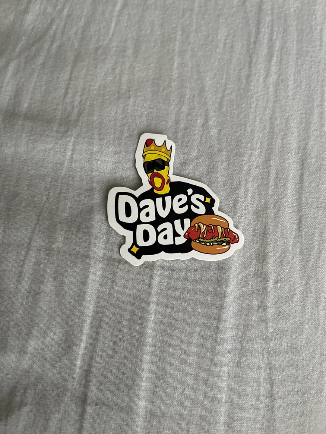 Dave's Day Sticker