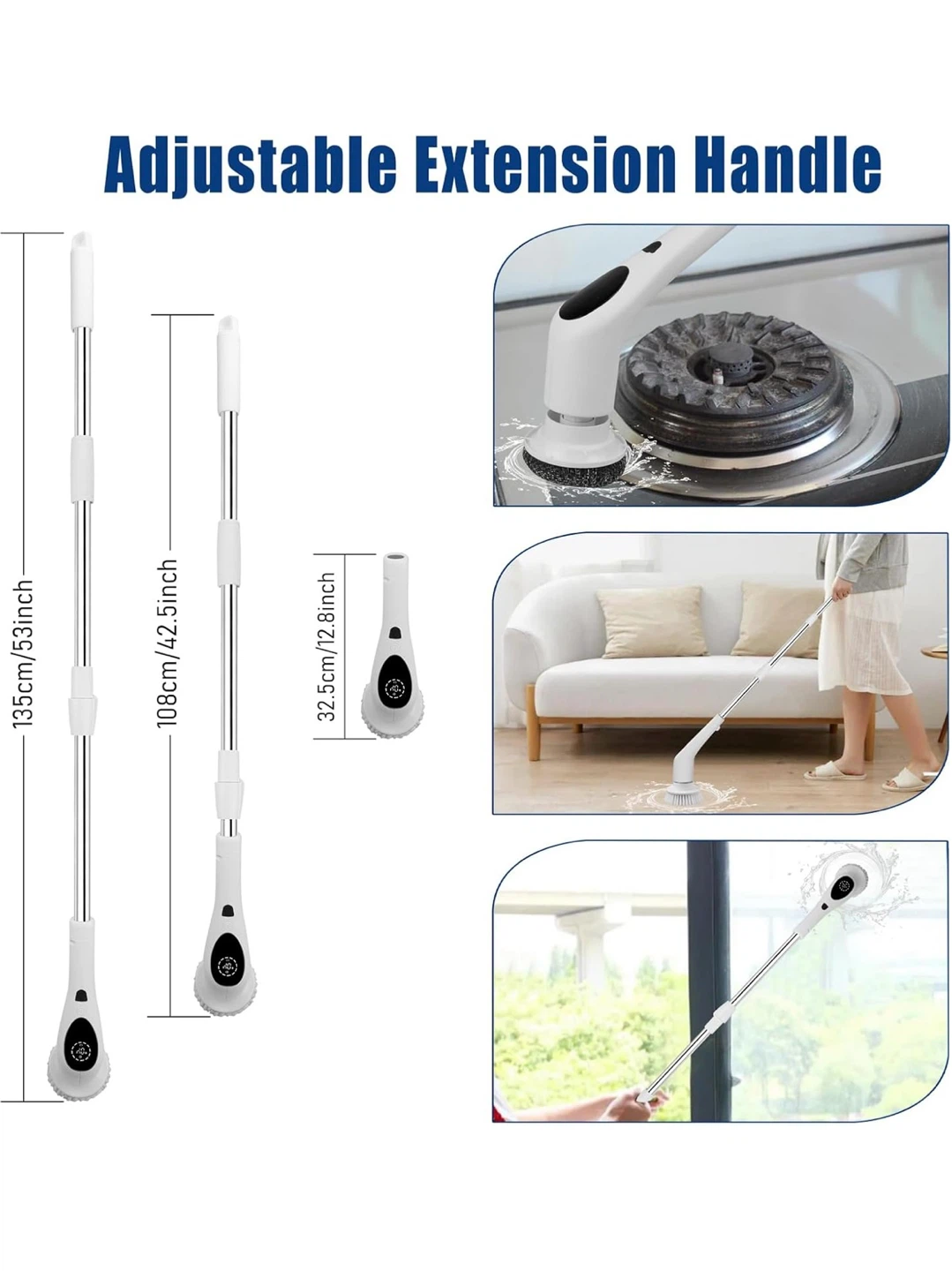 Brand new Electric Spin Scrubber-9 in 1 Cordless - photo 5