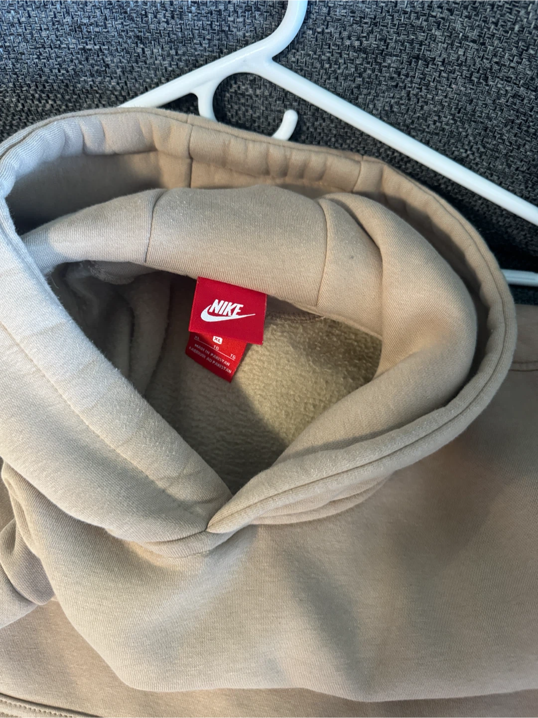 Nike Beige Hoodie XL - photo 4