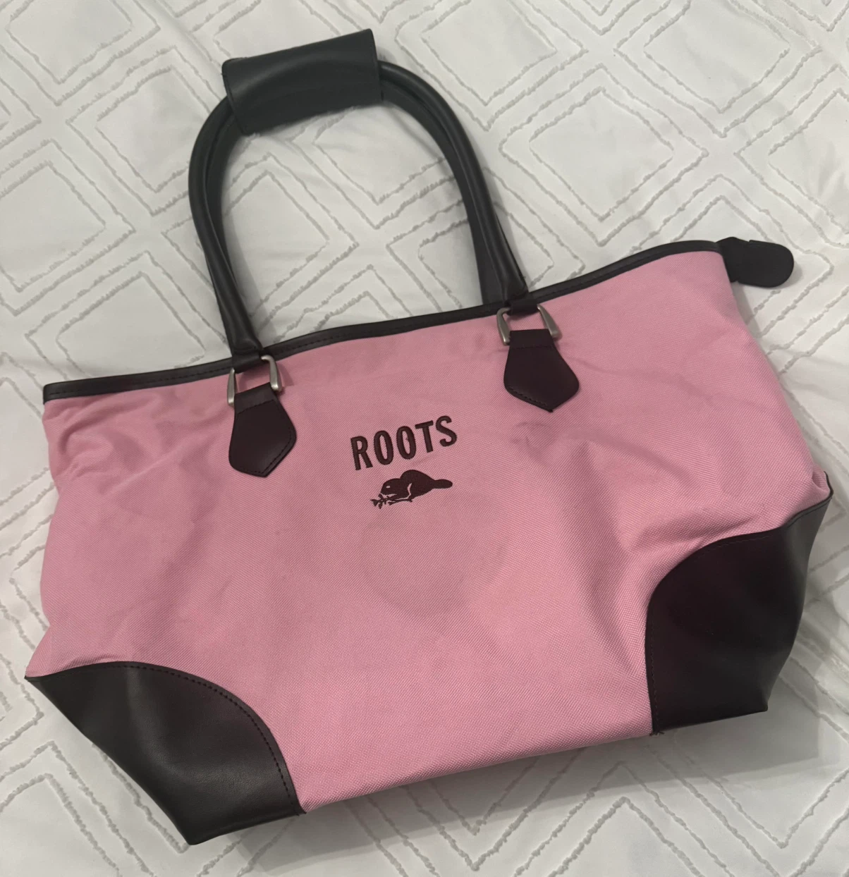 Roots Pink Tote Bag - photo 3