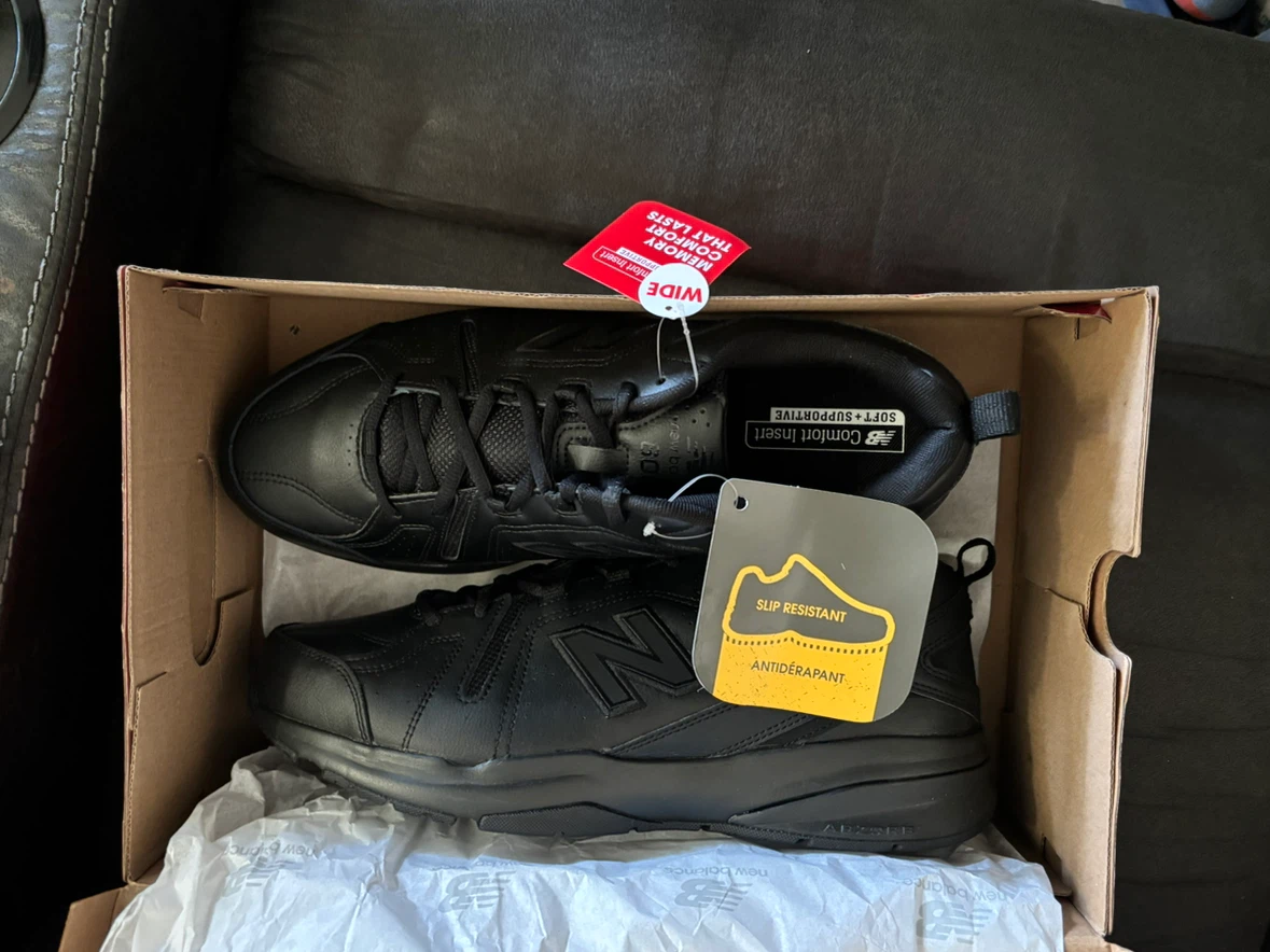 New Balance MX608 Industrial Shoes Black Size 13 4E - photo 2